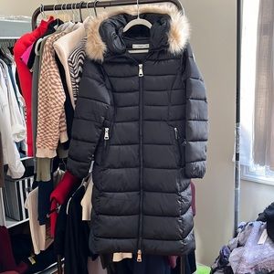 Mango puffer coat